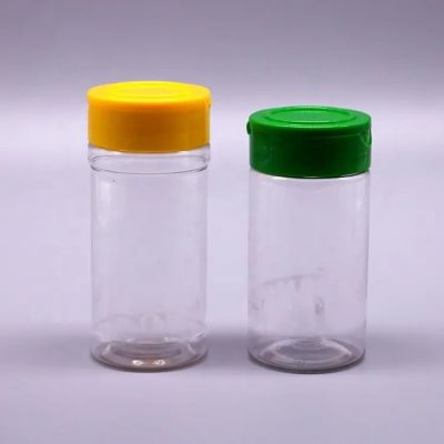 Wholesale Manufacture Supply 100ml 150ml 200ml Transparent Capsule Pill Use Pet Plastic Bottle Wtih Flip Lid