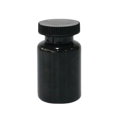 Wholesale Pet 100ml 150ml 200ml 250ml 300ml 500ml Plastic Black Pill Capsules Bottles