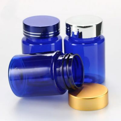 In Stock healthcare capsule bottles Plastic custom biodegradable packaging supplement bottles calcium tablet bottles