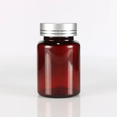 95ml 150ml Medical Pill Bottle With Aluminum Lid Plastic Bottles Jar With Lid