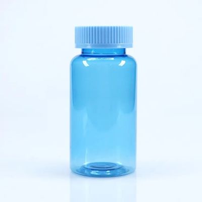 Wholesale PE Plastic Pill Medicine Capsules Bottles with screw lid