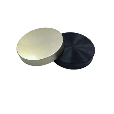 Wholesale 89/400 matte golden aluminum outer shell black plastic inner cap