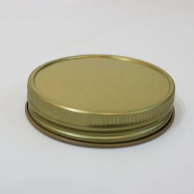 Wholesale 70mml 53ml 45ml 89mm Custom Color Size rOUND Aluminum Metal Gold Lids Bottle Caps Closures For Mason Jar