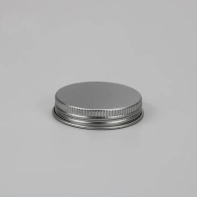 Diameter 38mm Bottle Lids Silver Metal Aluminum Screw Caps