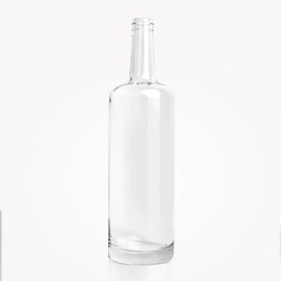 1000ml 700ml 750ml Nordic Empty Rum Whisky Spirit Vodka Liquor Whiskey Glass Liquor Bottle