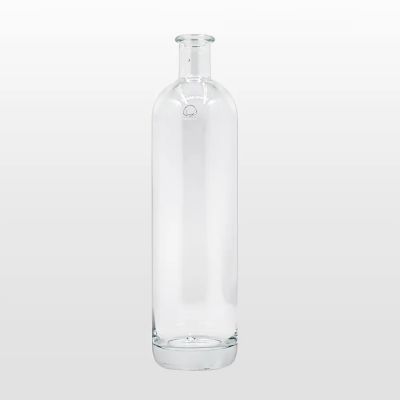 High Quality Manufacturer 500 ML 700ML 750 ML Vodka Glass Bottle Sprayed Matte Black Empty Glass Bottles With Cork Stopper