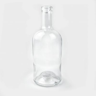 cylinder glass vodka spirit glass wine bottle empty bottle 100ml 700ml 500ml glass bottle