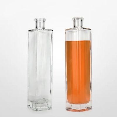 Bottled 200ml 375ml 500ml Luxury Botella Vidrio 750ml Licor Empty Liquor Glass Bottles Manufacturer