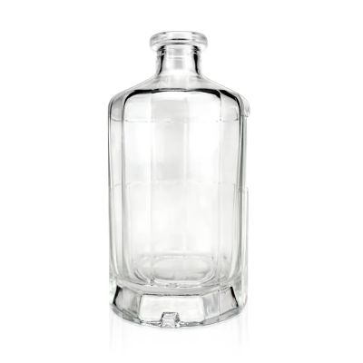 500ml Empty Glass Bottle Vodka Gin Rum Alcohol 750ml Whiskey Bottle Coffee 1000ml Glass Liquor Bottle With Cork