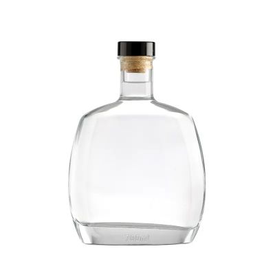 Wholesale Empty Vodka Rum Brandy Xo Spirits Bottle 500ml 700 Ml Liquor Glass Bottle