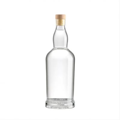 Custom Glass Liquor Vodka Bottles 500ml 750ml Whisky Glass Bottle