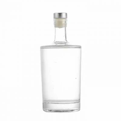 Euramerican Glass Wine Bottle with T-top synthetic cork Regular Bottle 750ml clear heavy base wine bottle glass