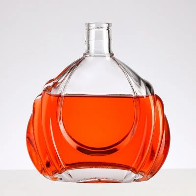 Hot-selling 500ml 750ml Brandy XO Glass Wine Bottle Wholesale Whiskey Empty Wine Bottle