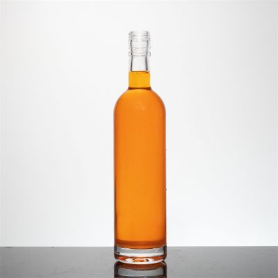Professional Manufacturer 375ml 500ml 700ml 750ml Glass Bottle for Vodka Brandy Whiskey Tequila