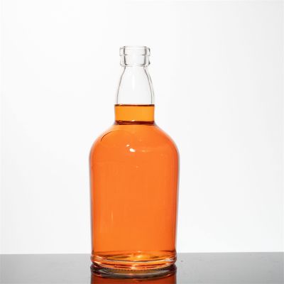 OEM ODM Available 500ml Round Empty Vodka Glass Bottles High Quality Super Flint Glass Bottles for Sale