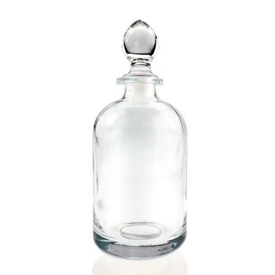 glass bottle whisky juice liquor wine screw whisky mini plastic bottle with aluminium cap