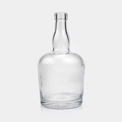 Top Sale Glass Bottle Manufacturer For Alcohol Liquor Whisky Vodka 700ml Glass Liquor Bottles
