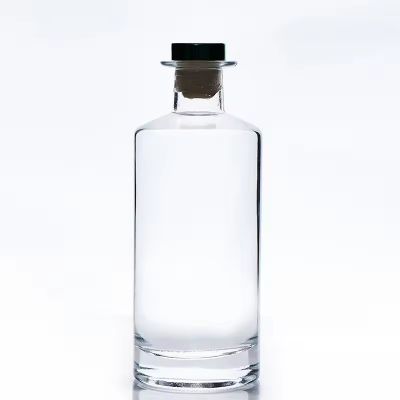 370ml round liquor whisky bland spirit glass bottle for whisky