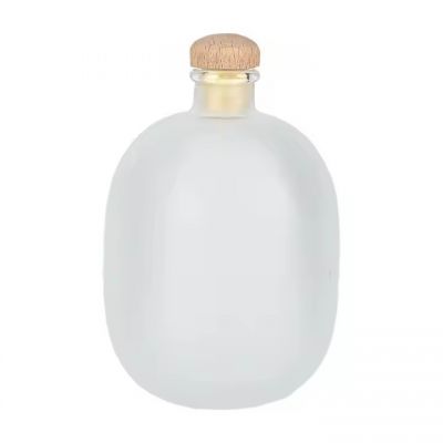 125ml 250ml 500ml Round Glass Liquor Bottle With T-shape cap