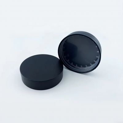 Multi-functional 63 mm child resistant cap matte surface cosmetic packing lotion plastic bottle use child resistant cap