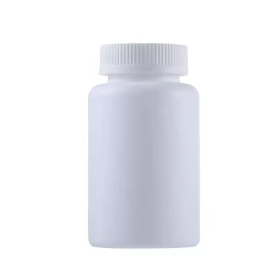 IN STOCK Plastic Medicine Bottles White PET 80g 150g 175g 225g 250g 400g Empty Pill Bottles with Caps Multi Use Capsule Tablet
