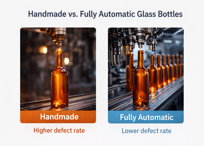 Handmade vs. Fully Automatic Glass Bottles