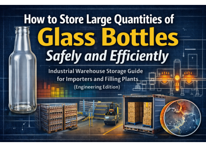 How to Store Large Quantities of Glass Bottles Safely and Efficiently