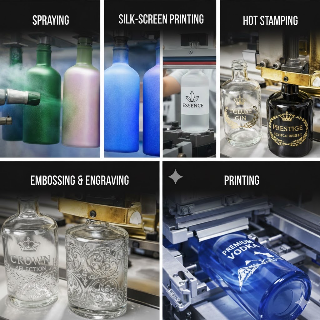 Glass Bottle Decoration