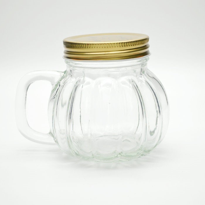 720ml Glass Mason Jar Drinking Cups / Mugs with Handle Great for