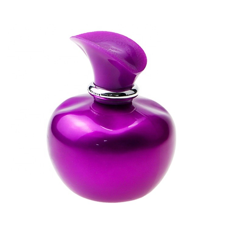 Fancy Design Luxury Purple 100 ml Apple Shaped Glass Spray Perfume