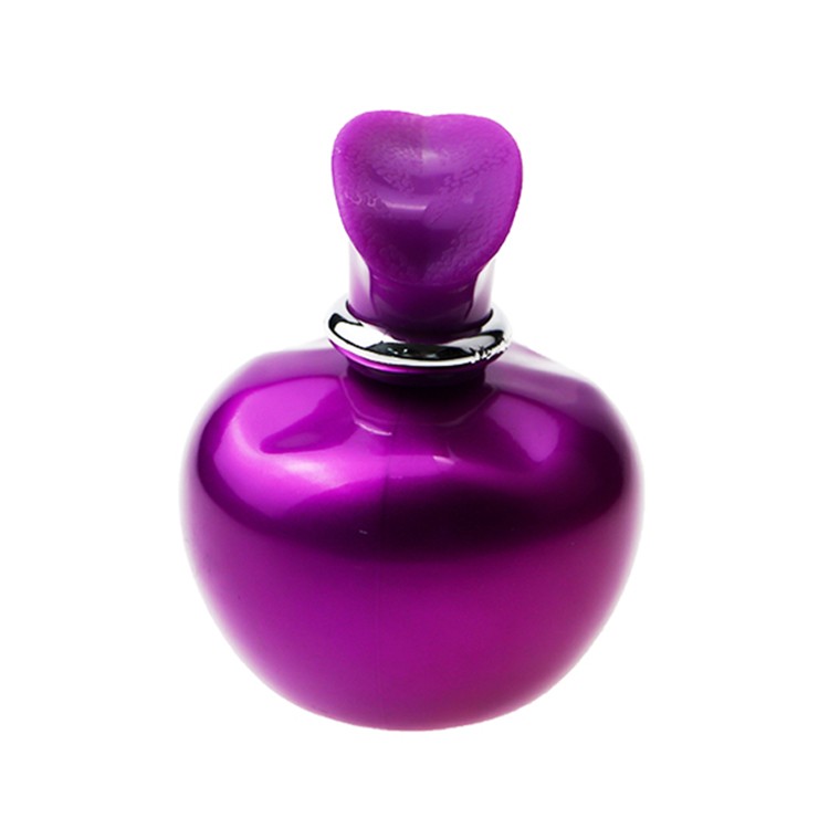 Fancy Design Luxury Purple 100 ml Apple Shaped Glass Spray Perfume