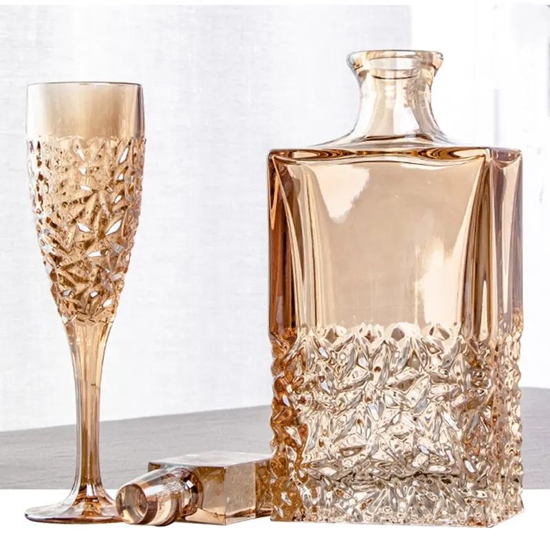 Amazon Hot Sale 100% Lead Free Classical Crystal Hand Blown Long Stem Red Wine Glass
