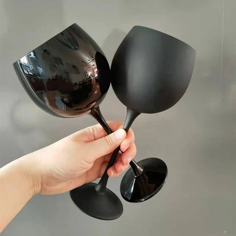 Amazon Hot Sale 100% Lead Free Classical Crystal Hand Blown Long Stem Red Wine Glass