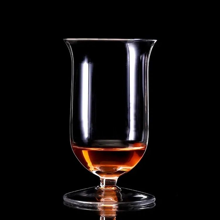 Amazon Hot Sale 100% Lead Free Classical Crystal Hand Blown Long Stem Red Wine Glass