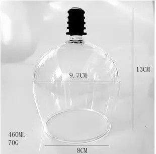 Amazon Hot Sale 100% Lead Free Classical Crystal Hand Blown Long Stem Red Wine Glass