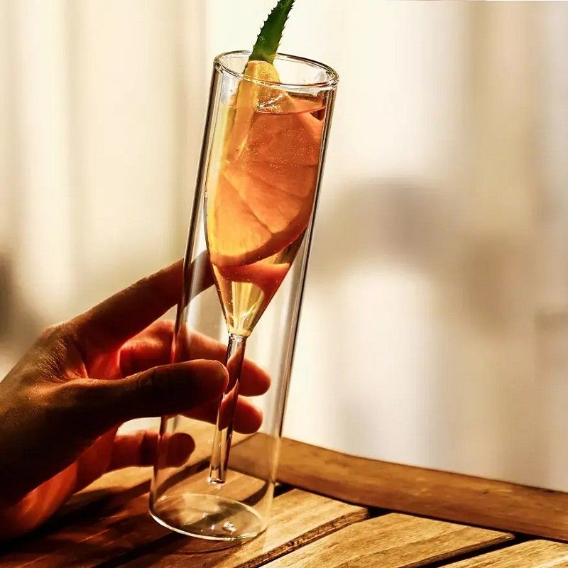 Amazon Hot Sale 100% Lead Free Classical Crystal Hand Blown Long Stem Red Wine Glass