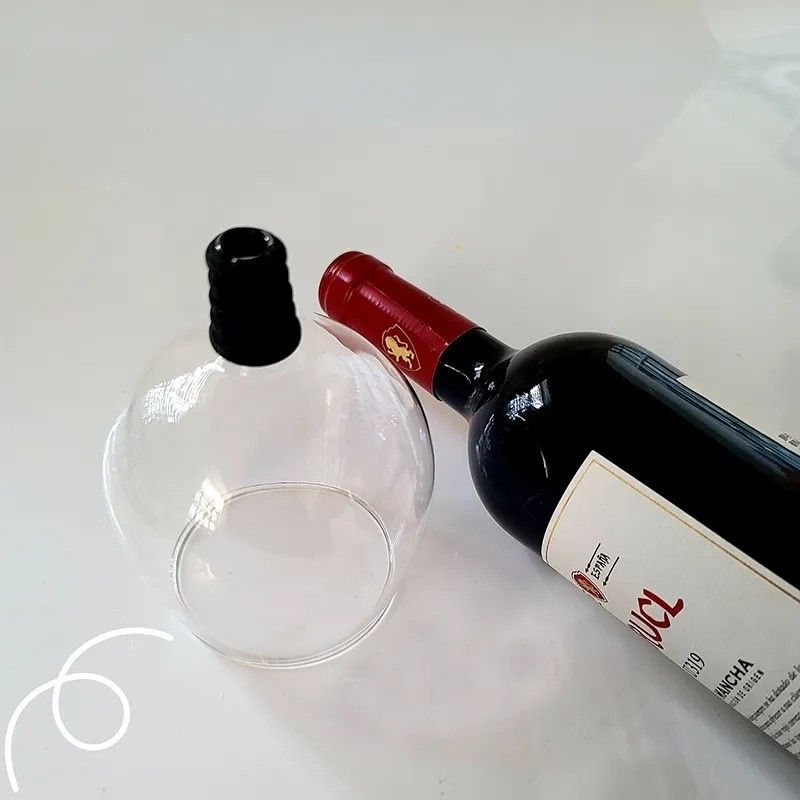 Amazon Hot Sale 100% Lead Free Classical Crystal Hand Blown Long Stem Red Wine Glass