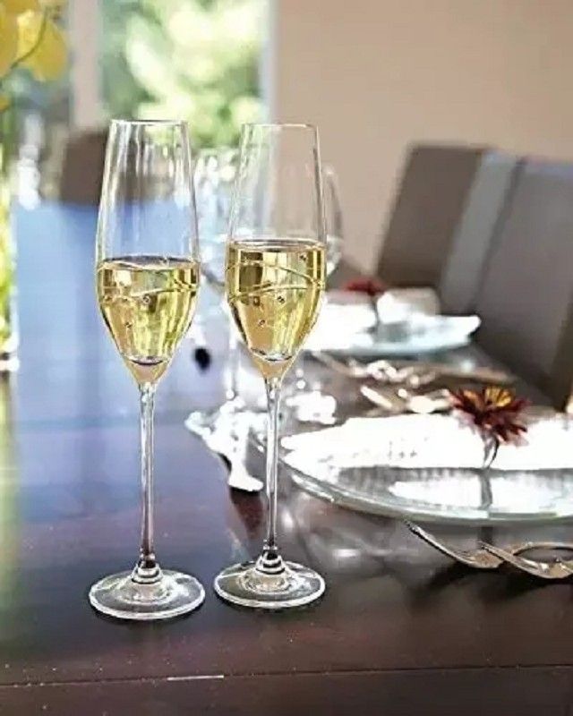 Amazon Hot Sale 100% Lead Free Classical Crystal Hand Blown Long Stem Red Wine Glass