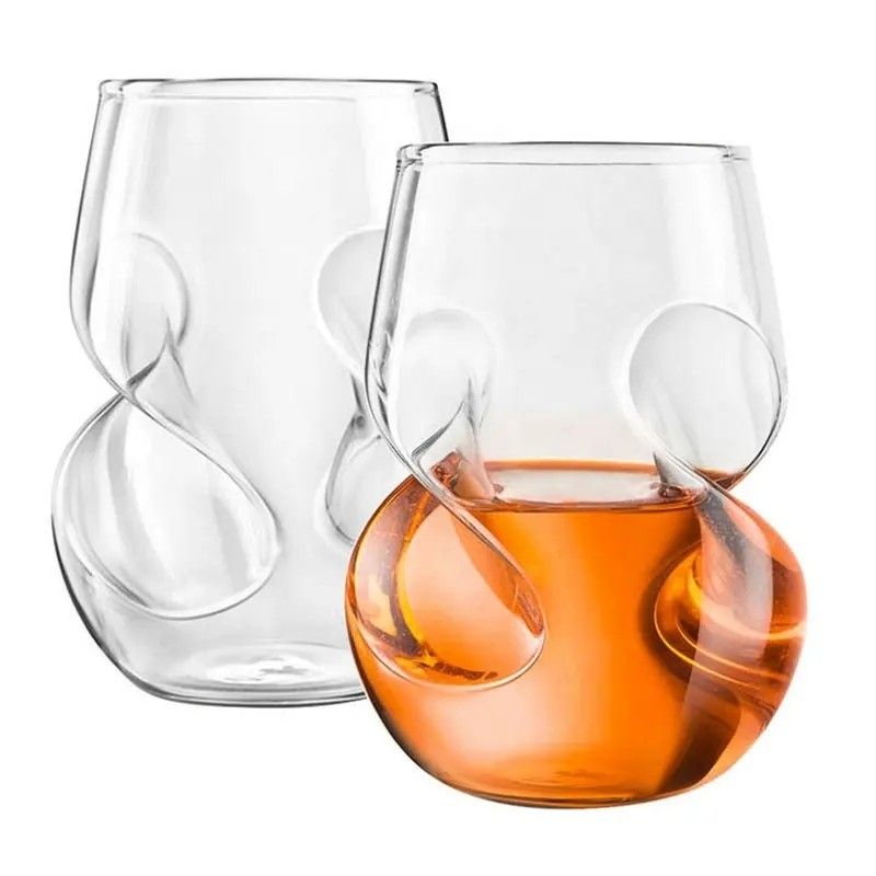 Amazon Hot Sale 100% Lead Free Classical Crystal Hand Blown Long Stem Red Wine Glass