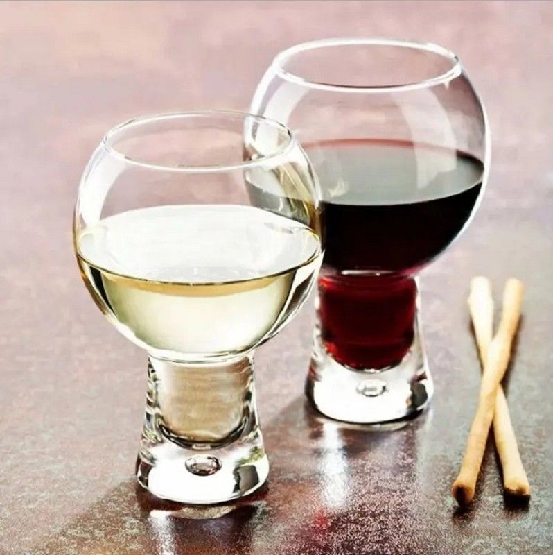 Amazon Hot Sale 100% Lead Free Classical Crystal Hand Blown Long Stem Red Wine Glass