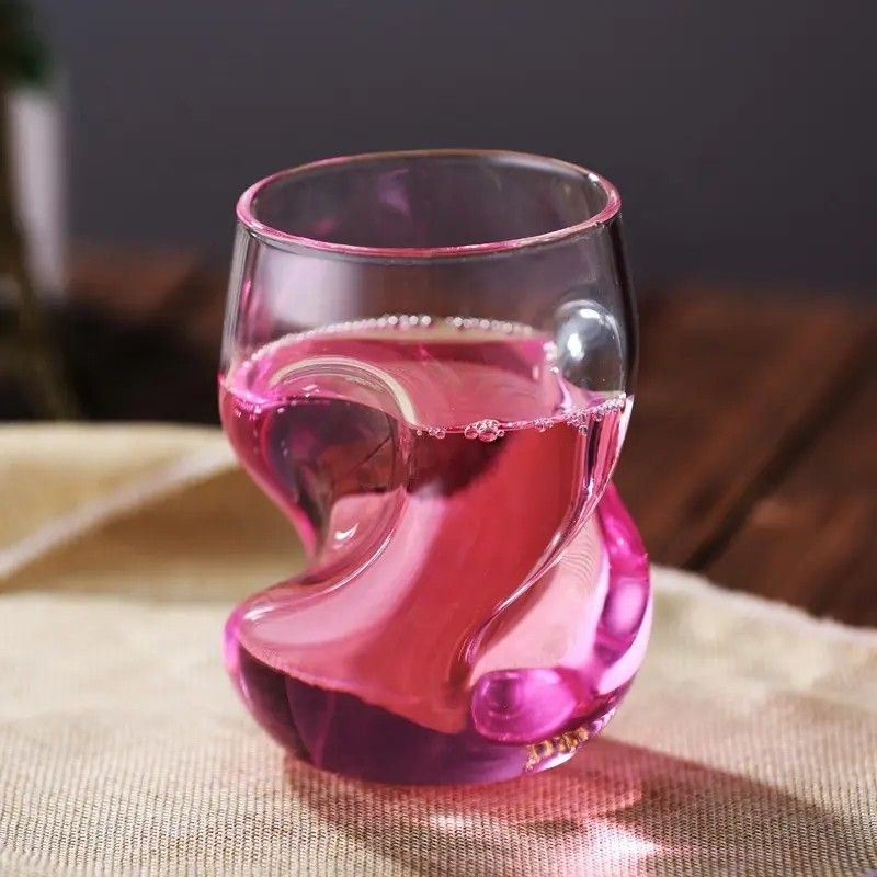 Amazon Hot Sale 100% Lead Free Classical Crystal Hand Blown Long Stem Red Wine Glass