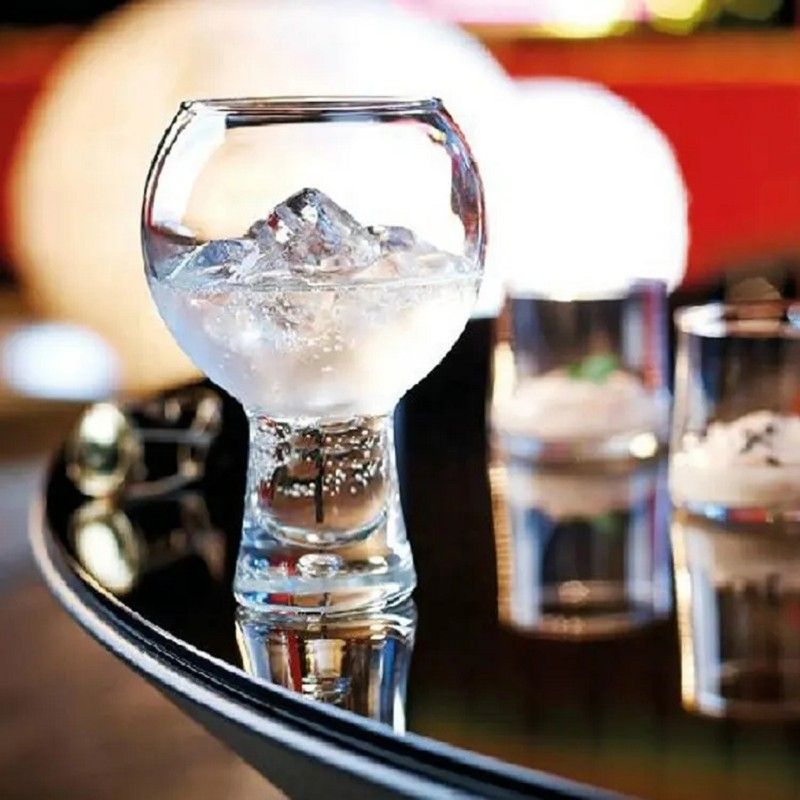 Amazon Hot Sale 100% Lead Free Classical Crystal Hand Blown Long Stem Red Wine Glass