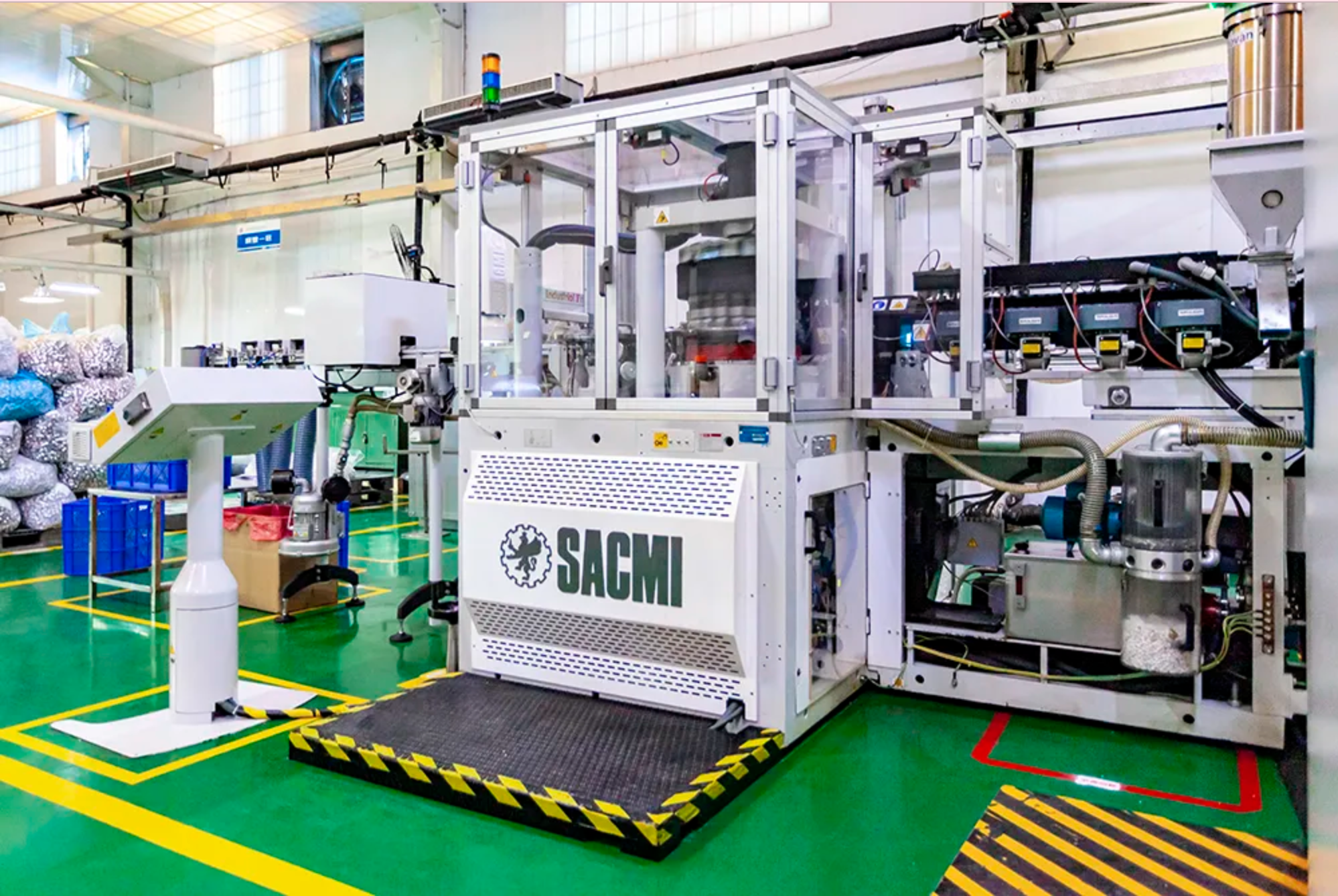 Automated closure production equipment