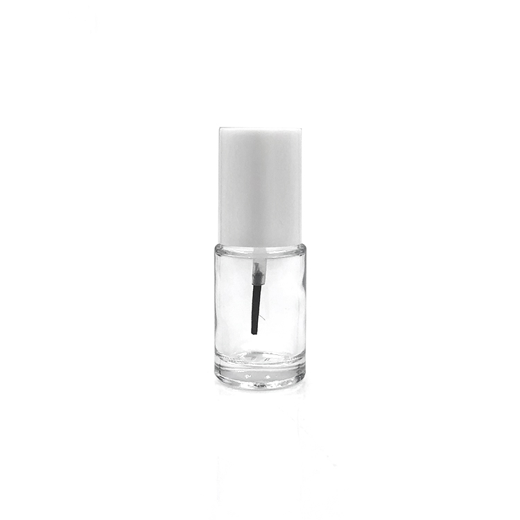 Empty Clear Glass Nail Polish Oil Bottles 5 ml with Brush Cap, High ...