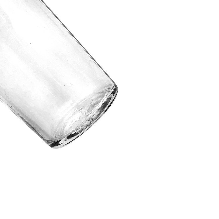 Empty drink bottle small mini 100ml clear glass juice bottle, High