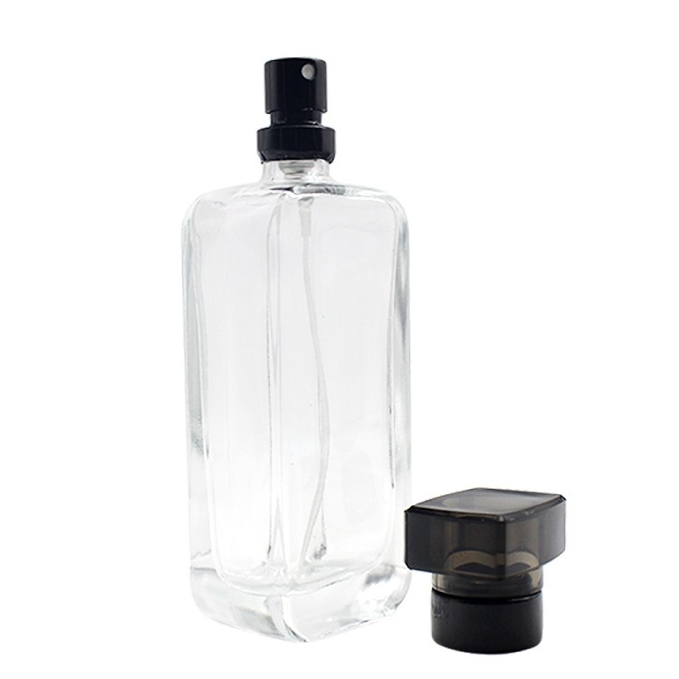 factory sale glass men perfume bottle 50ml glass spray bottle with ...