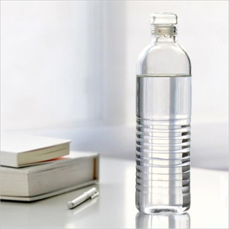 500ml,600ml,1L Mineral Water / Purified Water Glass Bottle with Crown Cap, High Quality Mineral