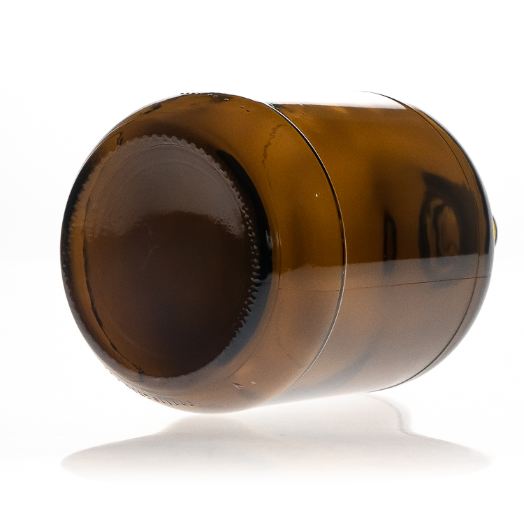 Pharmaceutical Grade 2 5l Large Capacity Amber Brown Round Glass Bottle 