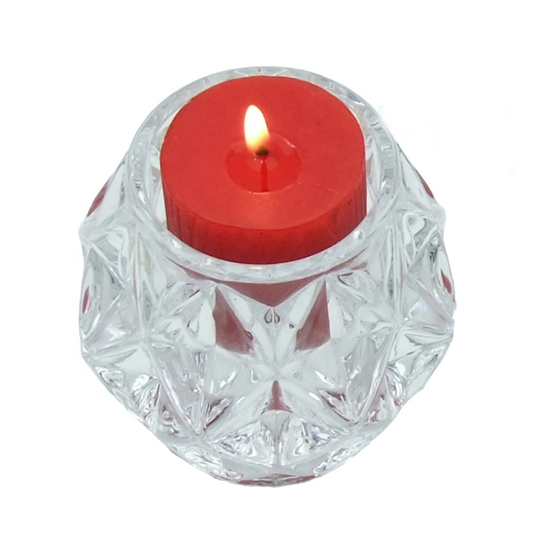 50ml 1.5oz birthday crystal glass candle holders wedding jars