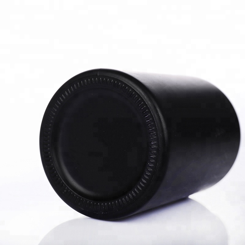 New Product 240ml Home Decoration Black Color Perfume Diffuser Glass Bottle